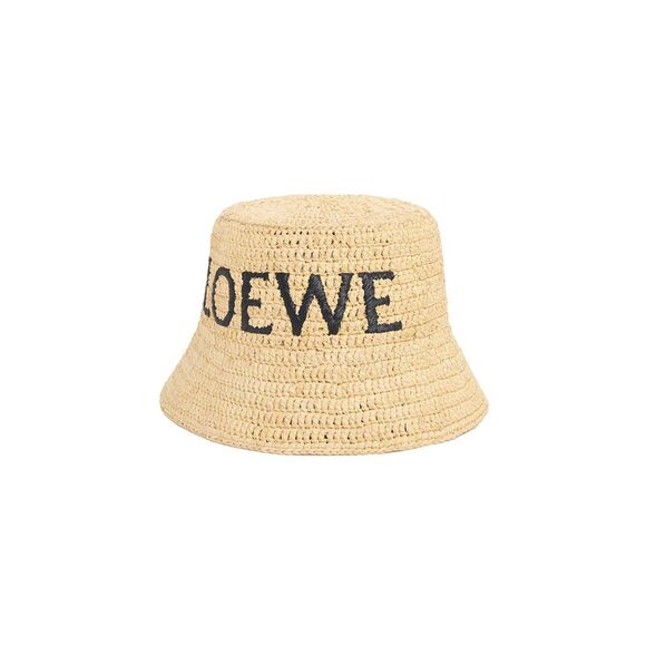 LOEWE Accessories - Loewe Women Rafia Bucket Hat